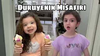 Esranur ve Komşu Kızı Dürüye 2.Bölüm | Dürüyenin Arkadaşı Gelir Esranurla Küser!
