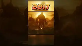 Evolution of King Kong (2017 VS 2021) #evolution #shortsfeed #shorts