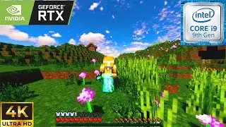 MINECRAFT RTX Ultra Realistic Shaders 1.20.1 -Ray Tracing + Texture pack