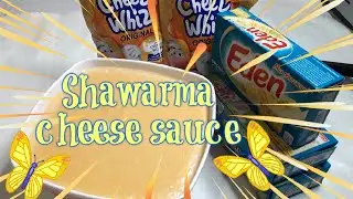 Shawarma Cheese Sauce