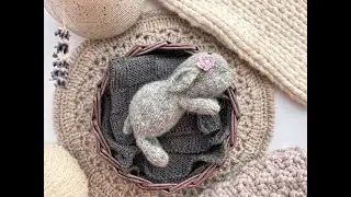 Мк «Спящий зайчонок» - 50ряд/Sleeping bunny - row 50.