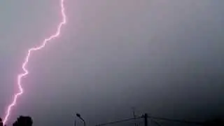 Beautiful Thunderbolts at 60fps: Riga, Latvia