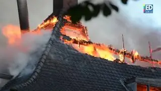 Brandweeroefening Geldrop loopt uit de hand