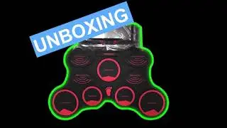 Unboxing Ammoon Rollup MIDI Drum Pad