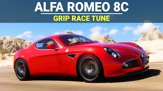 Forza Horizon 5 Tuning - 2007 Alfa Romeo 8C Competizione, FH5 Grip Race Build, Tune & Customization