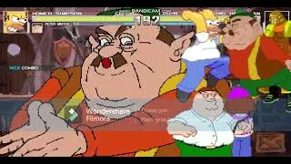 mugen homer and peter vs king harkinian and morshu