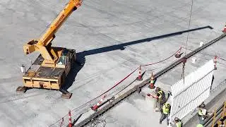 Gordie Howe International Bridge Security Fencing Install