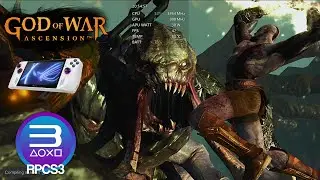 God of War Ascension ROG Ally Performance Gameplay | RPCS3 PS3 Emulator PC