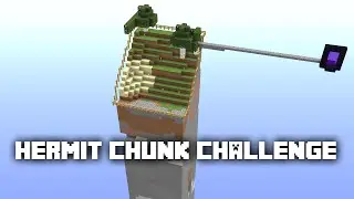 Minecraft: Hermit Chunk Survival Challenge - 5 - BEST FISH FARM ON YOUTUBE ✔