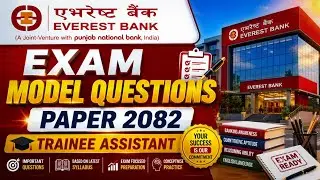 Everest Bank Exam Answer Sheet || Everest Bank Exam Question 2024 ... YouTube || Trainee Assistant