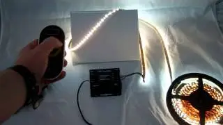 Adjustable White LED Strip Lights - Choose Between Warm and Bright white