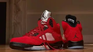 Air Jordan's 5 Toro Bravo Raging Bulls REVIEW ⛽🔥💨