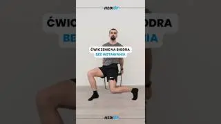🪑 ĆWICZENIE NA BIODRA BEZ WSTAWANIA 🪑