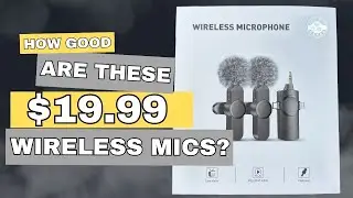 I bought the CHEAPEST wireless mics on AMAZON! | MILOUZ DUAL WIRELESS MICROPHONES review