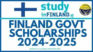 Government of  Finland Scholarship 2024-2025 Study in Finland for the Free Bachelors, Masters, PhD