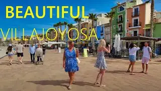 Villajoyosa SPAIN 2024 🇪🇸 Best places for sommer vacation in Costa Blanca Spain [4K UHD]
