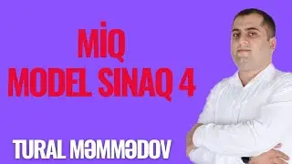13 İyul Miq Model sınaq Hədəf 90+bal
