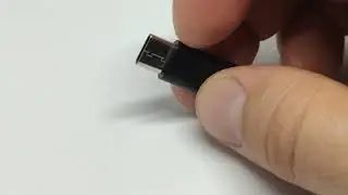 microUSB Type-C Black plastic