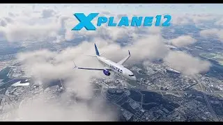 XP12 ZIBO B738 XP12 4.0 RC2 FULL TEST Flight Live