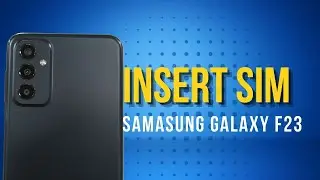 Samsung Galaxy F23 5G: Insert SIM and SD Card [Hindi]