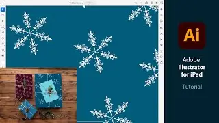 Gestalte Dein eigenes Geschenkpapier mit Illustrator auf dem iPad