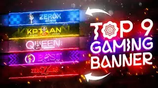 TOP 9 Gaming Banner ( Custom ) | PSD Templates - #2
