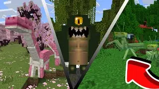 Что если в  Майнкрафте будут новые мобы  Новые мобы Minecraft животные Майнкрафт