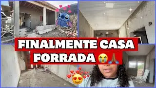 CASA FORRADA + COLOCARAM A PORTA E JANELA DA SALA🙏🏾