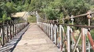 Iowa Hill Road Bridge. California.