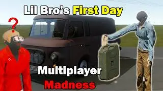 The Long Drive Multiplayer Begins! | Meet Lil Bro & Our First Van