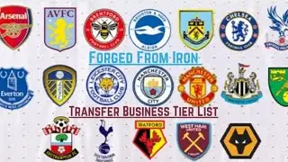 Transfer Business Tier List.  Starring: Titch of Hammers Fans United.