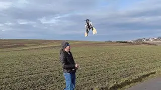 Very first VTOL flight