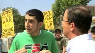 U.S. Hands off Syria! No Intervention Response Demonstration - The White House (8.31.13)