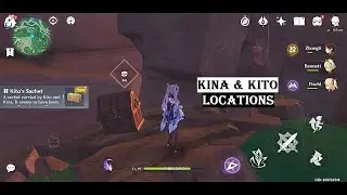 Kina & Kito Ghost Locations on Tsurumi Island
