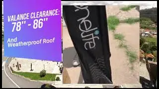 Pop Up Canopy Tent 10x10 - Commercial Instant Shelter Foldable/Collapsible Sun Shade Tent - SLGZ10W