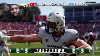 Deshae frost and Kai cenat 1v1 in College Football 25