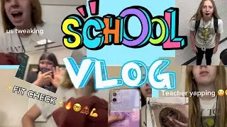 SCHOOL VLOG‼️