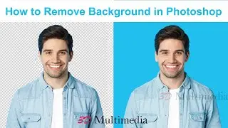 How to remove background easily in Adobe Photoshop CC | Background Removal