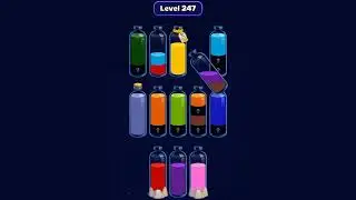 Magic Sort Levels 246-250 | Satisfying Puzzle Gameplay Walkthrough