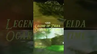 Zelda Ocarina Of Time Fanmade 2023 vs Original 1998 by CryZENx #shorts