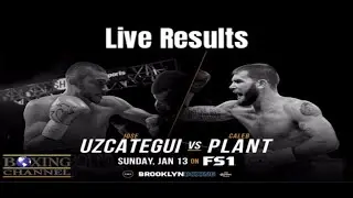 Jose Uzcategui vs Caleb Plant Results