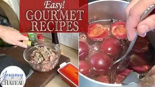 Recipes from Patron Weekend! Terrine de Campagne & Peach Melba - Journey to the Château, Ep. 237
