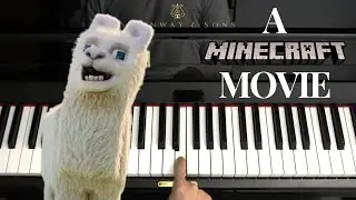 A Minecraft Movie - Trailer - Piano Cover Version
