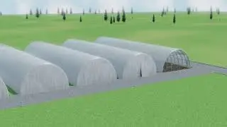 Greenhouses build animation