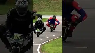 MotoGP Riders Showed Their True Colors on Mini Bikes