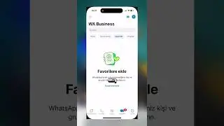 WhatsApp Yeni Özellik