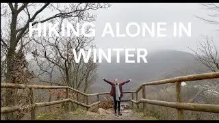 Hiking alone as a woman in winter