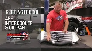 Keeping It Cool: AFE Power Intercooler and Oil pan
