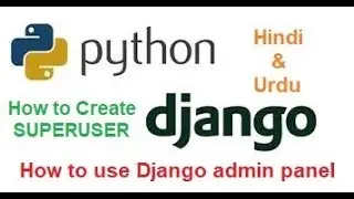 Python Django Tutorial For Beginners| How to use django admin panel!!