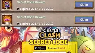 Castle Clash Free Gems + Legendary Hero Card Tutorial/Guide! | Secret Code Event